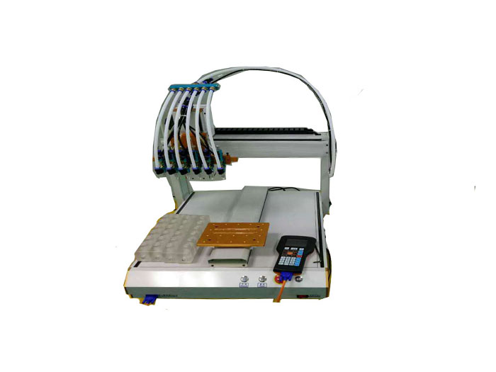 单工位多头高速点胶机